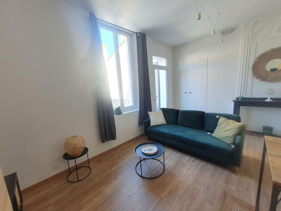 -Garrigue- Face A La Cite Medievale Studio Terrasse Classe 4☆ Carcassonne Luaran gambar
